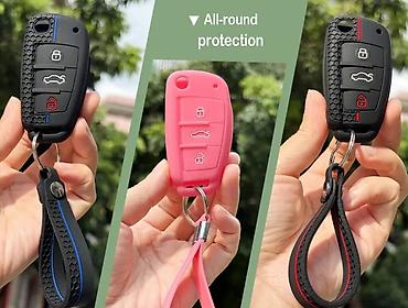Чехлы для ключей авто: Защищающие чехлы и аксессуары для автоключей — 12