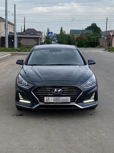 серый hyundai: Hyundai Sonata: 2018 г., 2 л, Автомат, Бензин, Седан