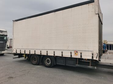 мерседес тигач: Прицеп, Schmitz Cargobull, Шторный, от 12 т, Б/у