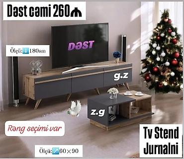 TV altlığı: Yeni, Düz TV altlığı, Polkalı, Taxtalı — 1