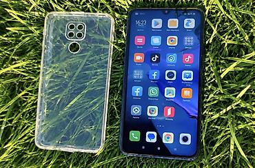 17 pro max planshet: Redmi Note 9, 128 ГБ, цвет - Синий, Отпечаток пальца, Две SIM карты, Face ID — 2