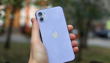 Apple iPhone: IPhone 11, Б/у, 128 ГБ, Синий, Зарядное устройство, В рассрочку, 100 %