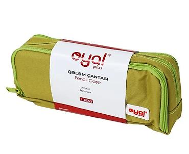 rəngli karandaşlar: Oyal i-8553 Zəncirbəndli Penal – yaşıl rəngdə, məktəb və gündəlik — 1