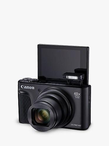 cenon 80d: Компактная камера Canon PowerShot SX740 HS (черная) Пользовались всего — 3