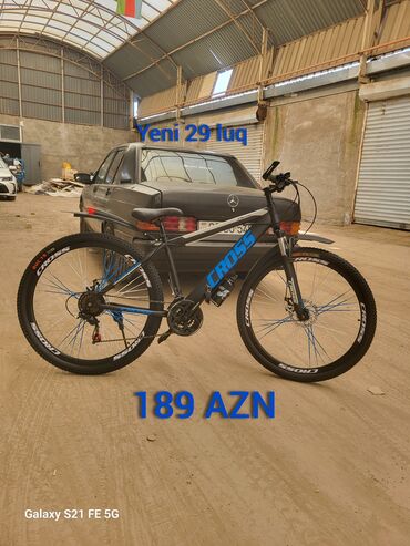 hybrid bicycle: Yeni Şəhər velosipedi 29", sürətlərin sayı: 21, Ünvandan götürmə, Ödənişli çatdırılma, Rayonlara çatdırılma