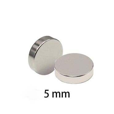 Другие товары для праздников: Неодимовый магнит диаметр одного магнитика 5 мм, толщина 1,5 мм в