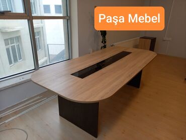 Ev üçün mebel: Yeni, Konfrans zalı üçün, Oval masa
