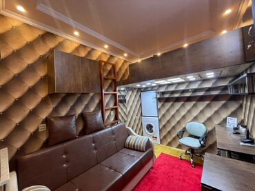 Otaqların uzunmüddətli kirayəsi: Xanim ucn kiraye 1 otaqlı studiya tipli kiçik mənzil/interyer - Sahə — 26