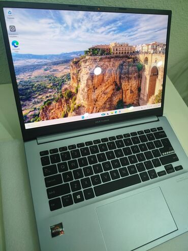 компютер ош: Ноутбук, Asus, 16 ГБ ОЭТ, AMD Ryzen 7, 14 ", Колдонулган, Оюндар үчүн, эс тутум SSD