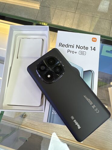 Redmi: Redmi, Redmi Note 14 Pro Plus, Новый, 256 ГБ, цвет - Черный, 2 SIM