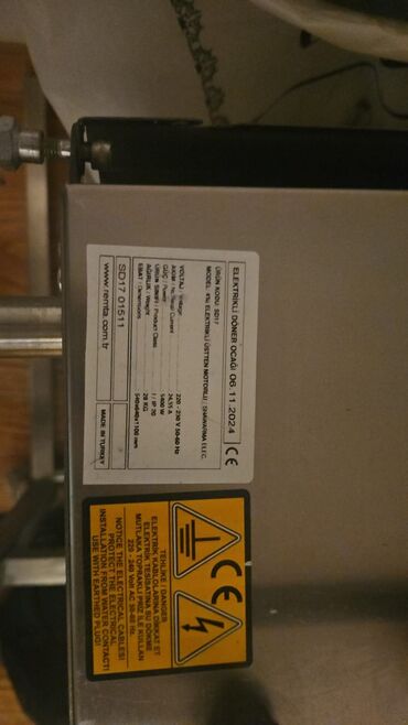 Dönər aparatları: Döner aparati Remta+biçaq 4 gözlü Matorlu.0 faza 4 ay işlənib.cemi — 3