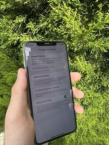 iphone 76: IPhone Xs Max, 64 GB, Ağ, Face ID — 2
