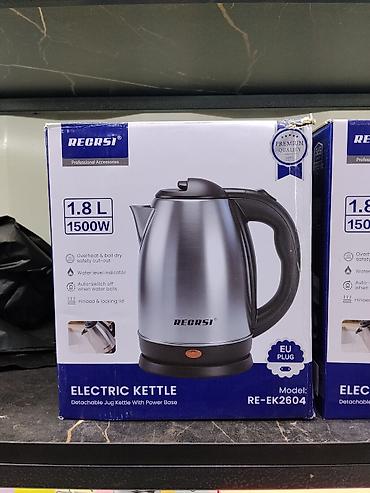 Электрический чайник RECRSI RE-EK2604 - Объем: 1.8 л - Мощность: 1500