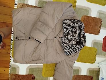 qu tuku kurtka: Qadın/qız üçün qışlıq pufik gödəkcə. - Rəng: bej. - Material: su və — 1