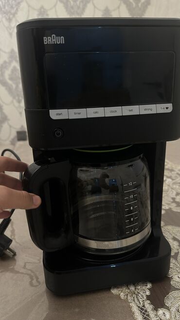 Kofe aparatları: Braun Markalı qəhvə bişirən Filtre kofe hazılamaq üçün istofade edilir — 6