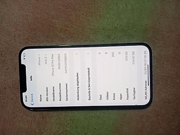 Apple iPhone: Ipohne 12 pro Rom: 128GB Bat: 81% Iphone 12 pro max Rom: 256GB Bat — 6