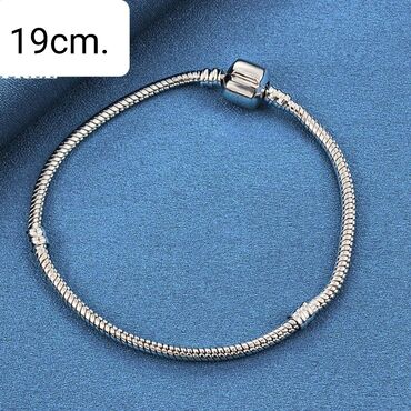 srebrne mindjuse zvezdice: Chain bracelet, Pandora