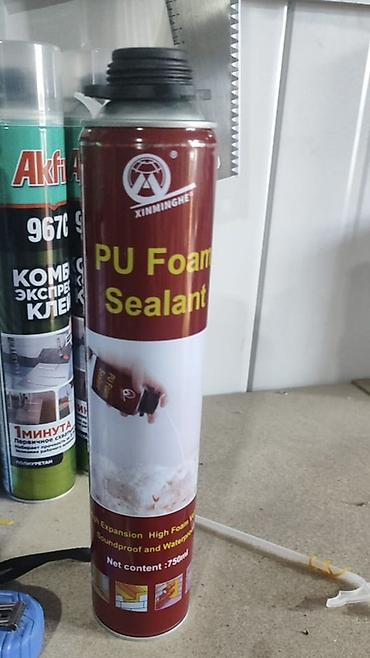 сжатый воздух: Полиуретановый монтажный герметик-пена XINMINGHE PU Foam Sealant. - — 1