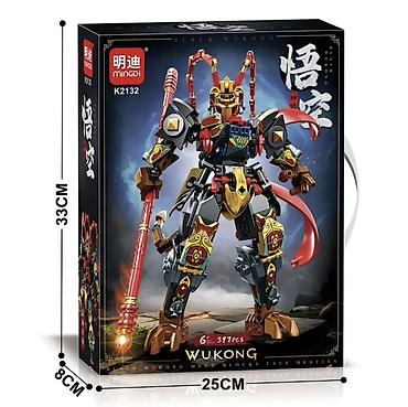 games for ps3: Конструктор MINGDI K2132 “WUKONG” (Black Wukong Mech) - Тематический — 1