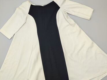 sukienki z rękawem 3 4 rozkloszowane: Dress, S (EU 36), SIMPLE, condition - Good