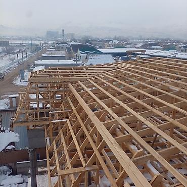 Кровля крыши: Крыша жабабыз Кровельные работы — монтаж четырехскатной (вальмовой) — 6