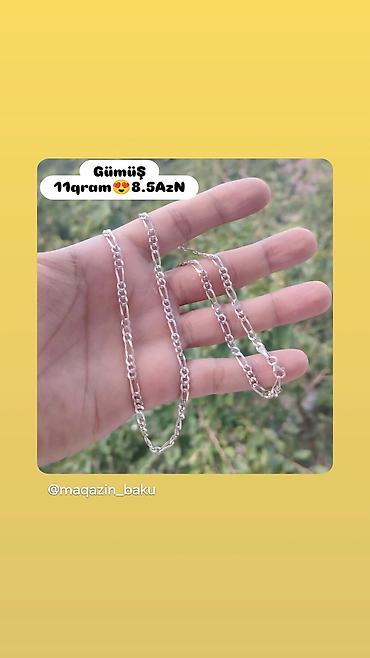 təsbeh kəhraba: Boyunbağı, Gümüş — 1