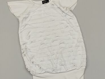 biała bluzka dziewczęca: Bluzka, KappAhl, 8 lat, 122-128 cm, stan - Dobry