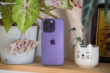 дисплей xs max: IPhone 14 Pro Max, Б/у, 512 ГБ, Deep Purple, Зарядное устройство, Защитное стекло, Чехол, 90 %