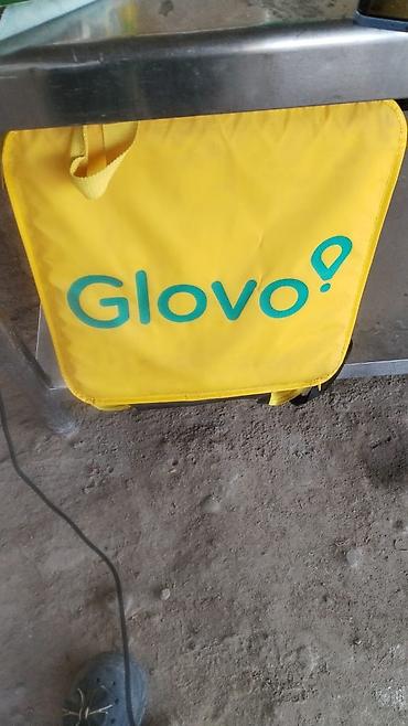 термосумка курьера: Термосумка/рюкзак курьера Glovo - Тип: изотермическая сумка для — 1