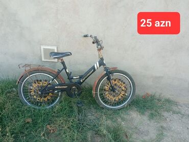 motorlu velik: İşlənmiş İki təkərli Uşaq velosipedi 18", Ünvandan götürmə