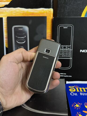 Nokia: Nokia 8 Sirocco, < 2 GB Memory Capacity, rəng - Boz, Düyməli — 12