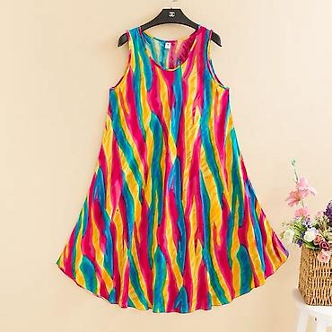 Платья: Разлетайки Ткань штапель Производство:Гуанчжоу,Фабричный Китай На — 6