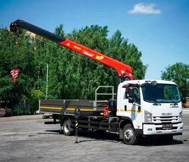 Автовышки, краны: Манипулятор | Стрела 8 м. 2500 т | Борт 6000 кг