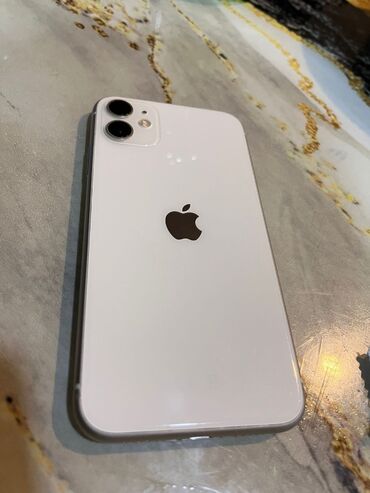 iphone 11 sadə: IPhone 11, 128 GB, Ağ, Face ID, Sənədlərlə