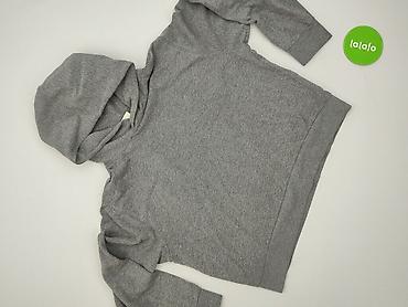 bluza szara hm: H&M Basic, Bluza z kapturem damska, rozmiar M — 2