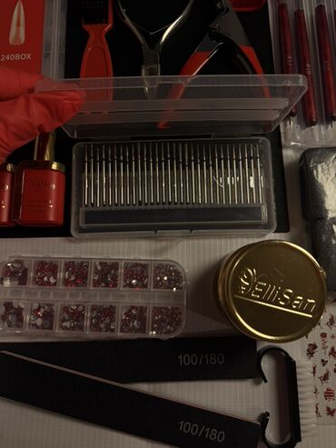 Manikür və pedikür məhsulları: Dırnaq üçün gel lak, Yeni, Ödənişli çatdırılma, Rayonlara çatdırılma — 16