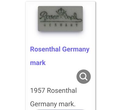 Kuhinjski setovi: Resenthal porcelanski tanjiri 1957g+. Rosenthal desertni porcelasnki na lalafo.rs — 9 Kuhinjski setovi: Resenthal porcelanski tanjiri 1957g+. Rosenthal desertni porcelasnki — 9