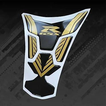 navoj: Tank Pad Suzuki Gsxr crno zlatno 3D Stiker za rezervoar-2576 📌 Opis — 2