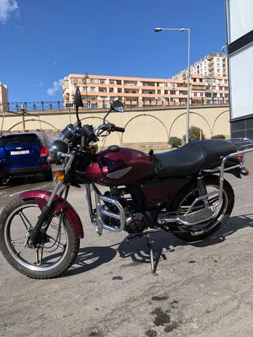 Motosikletlər: - Nama, 100 sm3, 2019 il, 16000 km