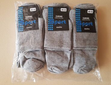Čarape i donji veš: Čarape 40-43 i 43-46, sto posto pamuk Proizvedene u Srbiji 100% pamuk — 7