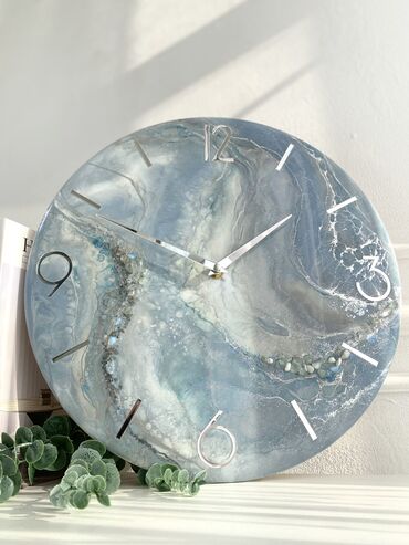 Часы для дома: ✨ Авторские изделия из эпоксидной смолы ✨ Создаём на заказ: часы — 44