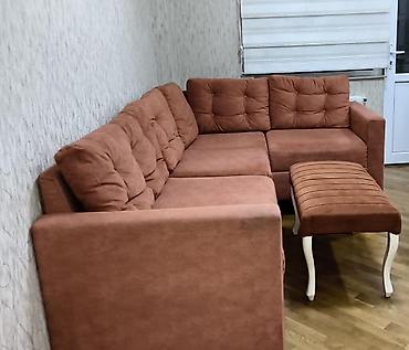 Mebel: İşlənmiş, Künc divan, Mətbəx üçün, Açılan — 1
