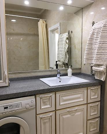Продажа квартир: 2 комнаты, 76 м², ул. Московская / Манаса (Белинка) Элитка, 13 этаж, Евроремонт — 9