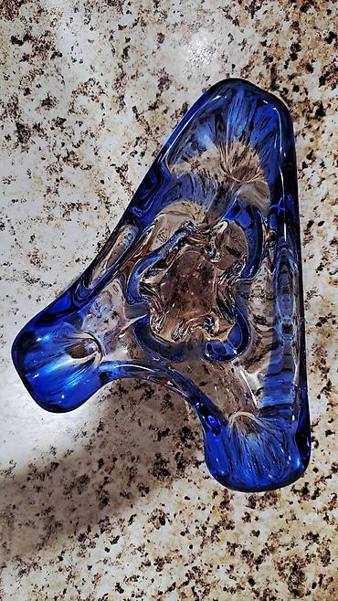 meduza qab: Qedimi “Meduza” şüşə məmulatı - Material: əl üsulu ilə hazırlanmış — 2