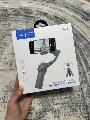 hoco w35 max: Продаю свой стабилизатор HOCO K24 Support 3-axis smart gimbal (Gray)