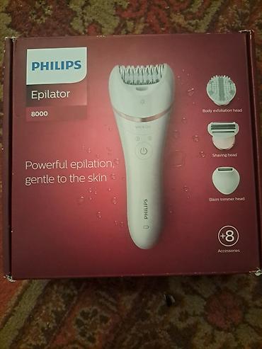 8 pulus: Philips Epilator 8000 – güclü və dərinizə zərif epilyasiya. qiymetde — 1