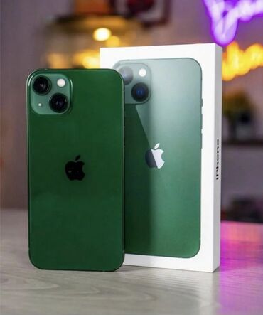 сколько стоит айфон 13 в бишкеке бу: IPhone 13, Колдонулган, 128 ГБ, Жашыл, Коргоочу айнек, Каптама, Куту, 100 %