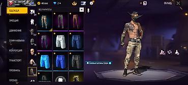 тактич: Аккаунт Free Fire Основные особенности: - Ник: TX_SNICKERS (видно на — 3