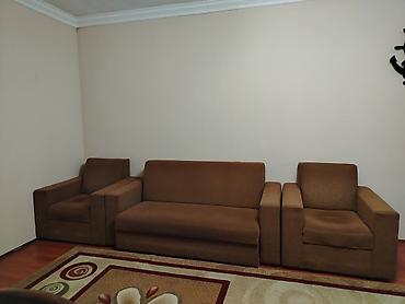 ag xalca: İşlənmiş, Divan, 2 kreslo, Bazalı, Açılan — 1