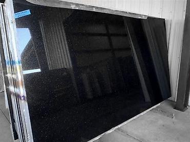 Фасадные гранитные плитки: Граниттер в наличии! 🇰🇬 Angola Black • Black Galaxy • Blue in Night • — 37